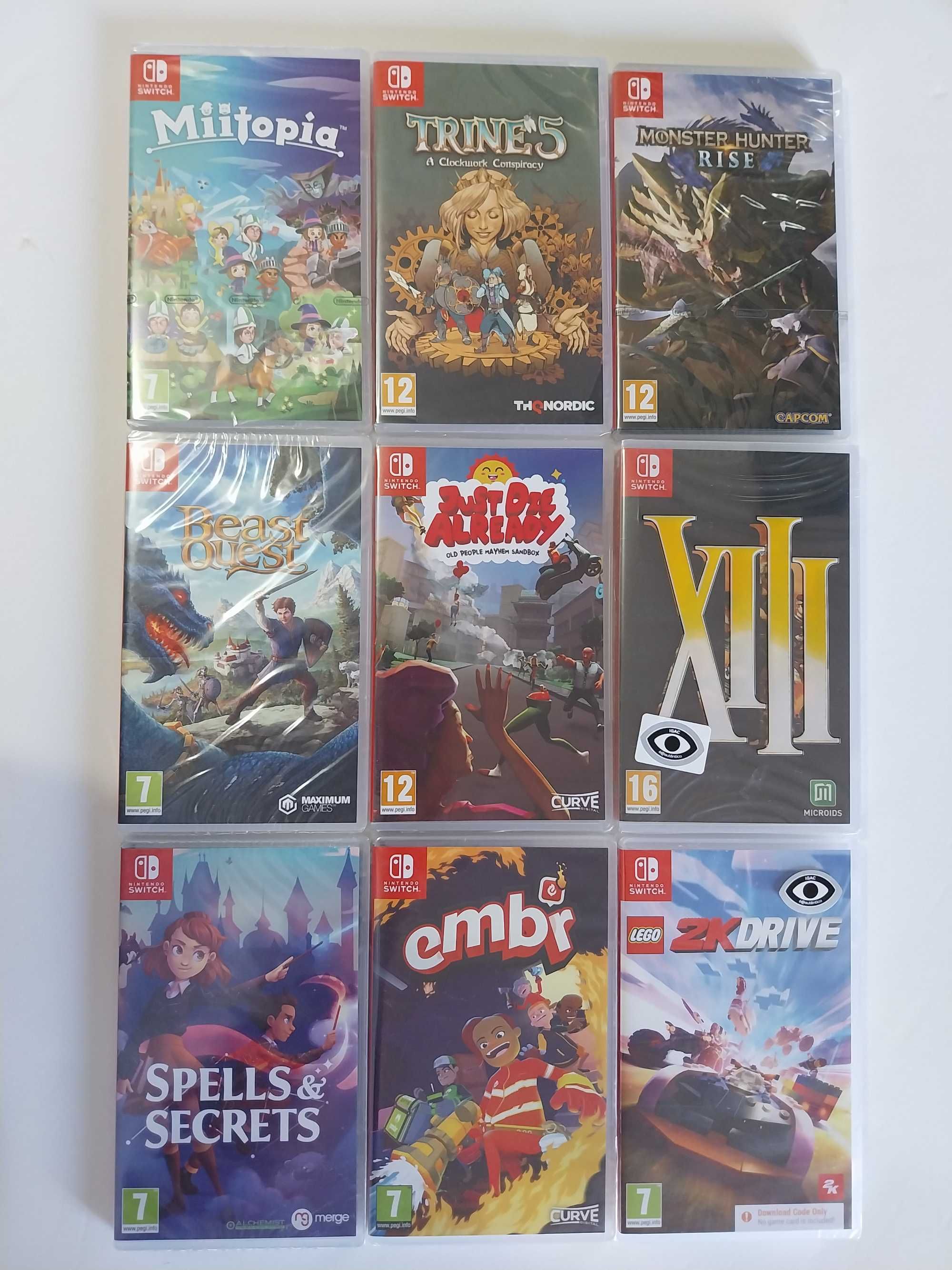 Jogos Switch para venda