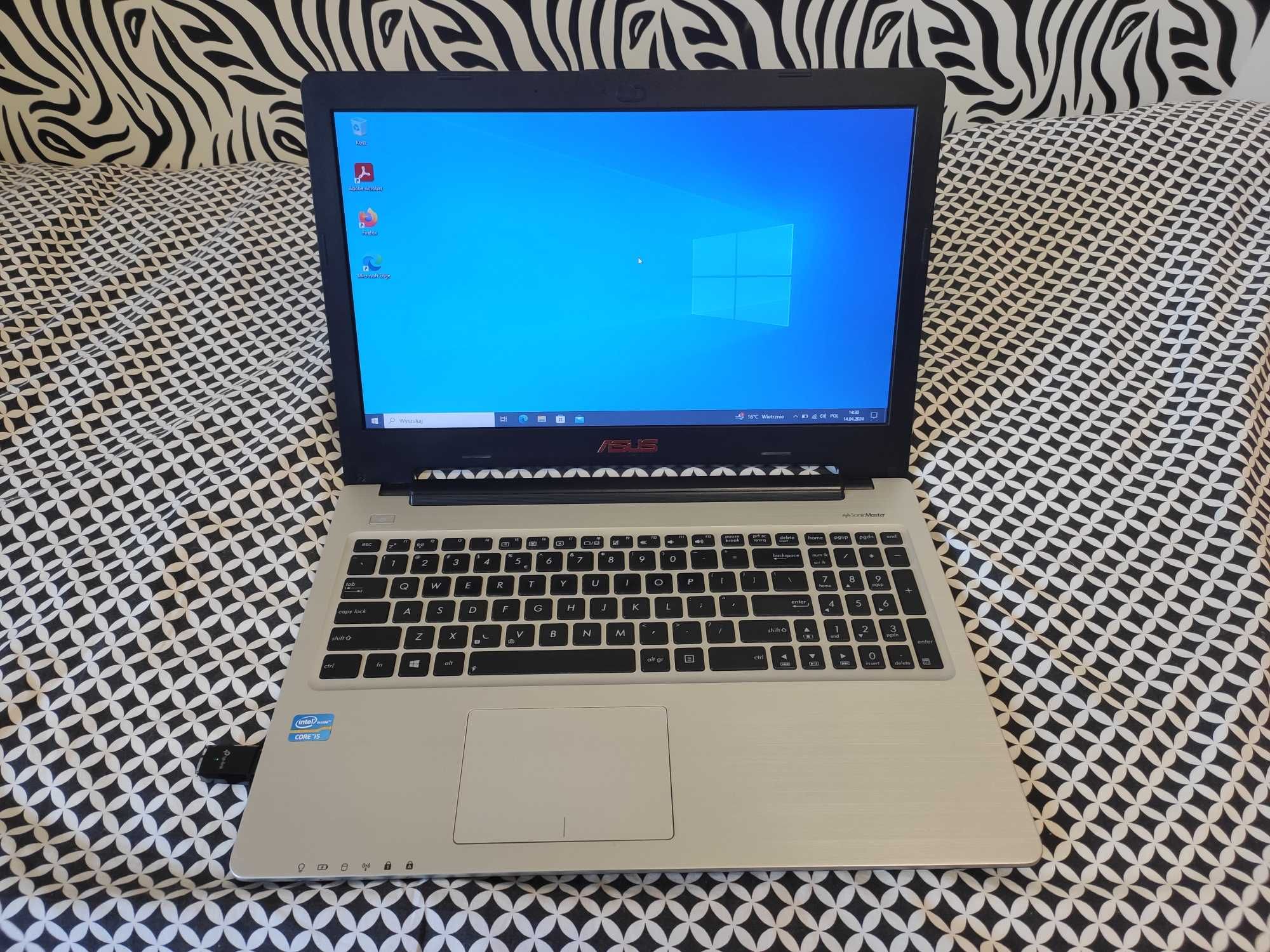 Laptop ASUS K56CB | 15,6" | i5 3 gen | 8 GB RAM | GT740 | SSD 120 GB