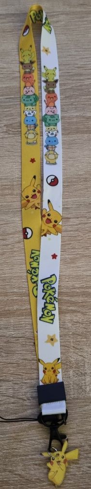 Smycz do kluczy Pokemon Pikachu.  Nowa.