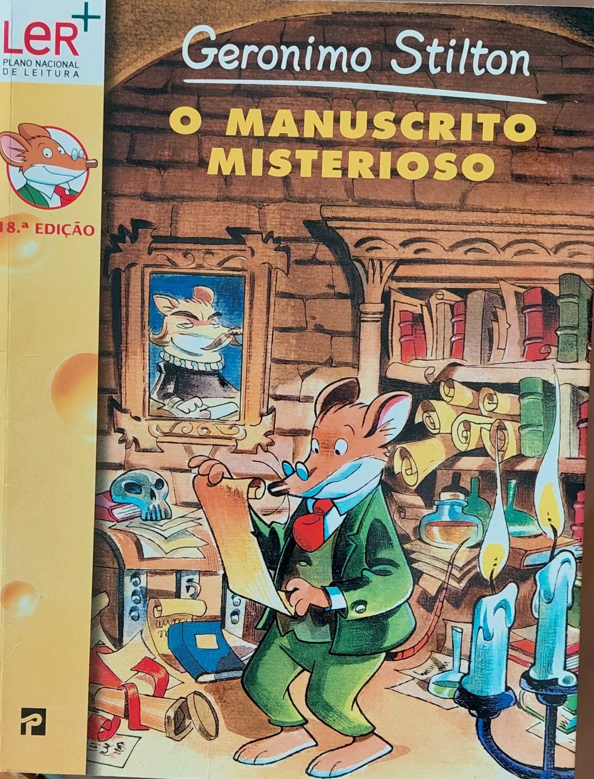 Livros da coleção Geronimo Stilton