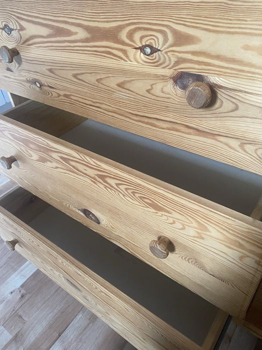 Komoda drewniana IKEA bez jednego uchwytu