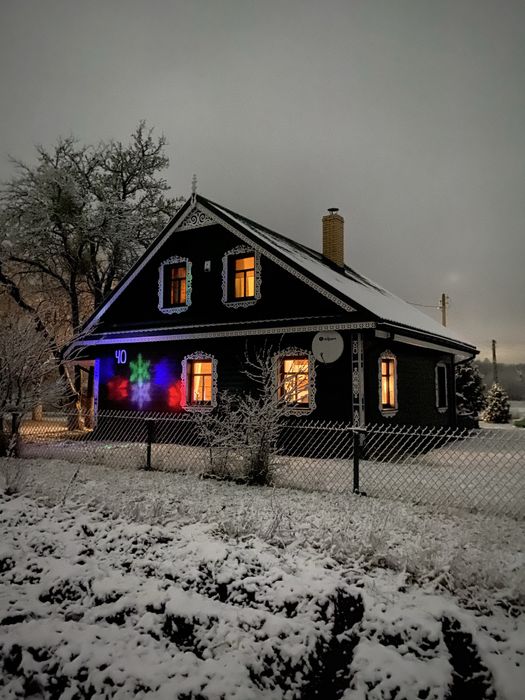 Dom na Podlasiu. Boże Narodzenie