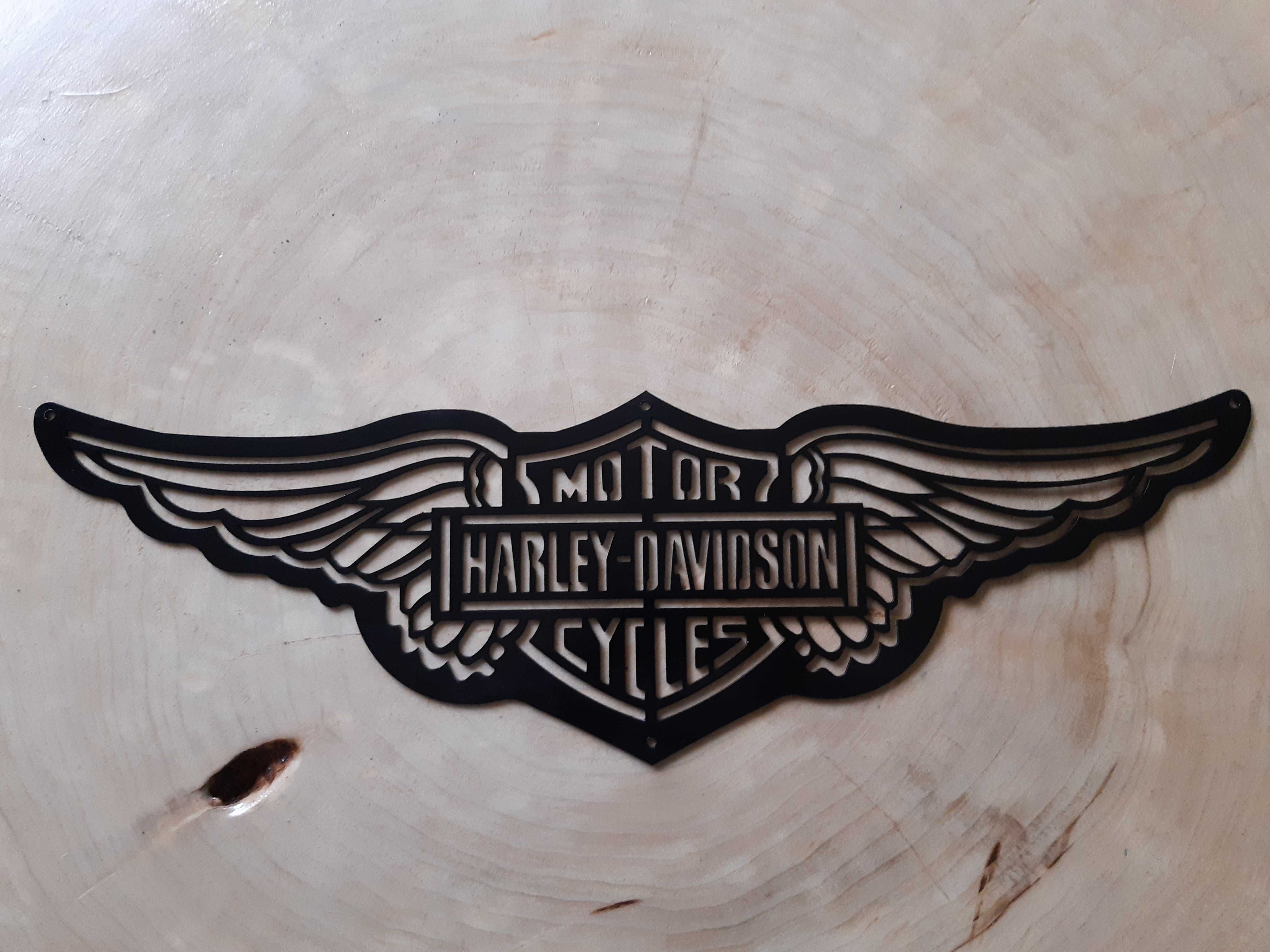 Harley-Davidson skrzydła małe(ozdoba do salonu,garażu)