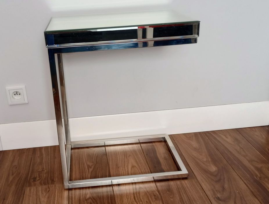 Lustrzany stolik, nocny, pomocnik