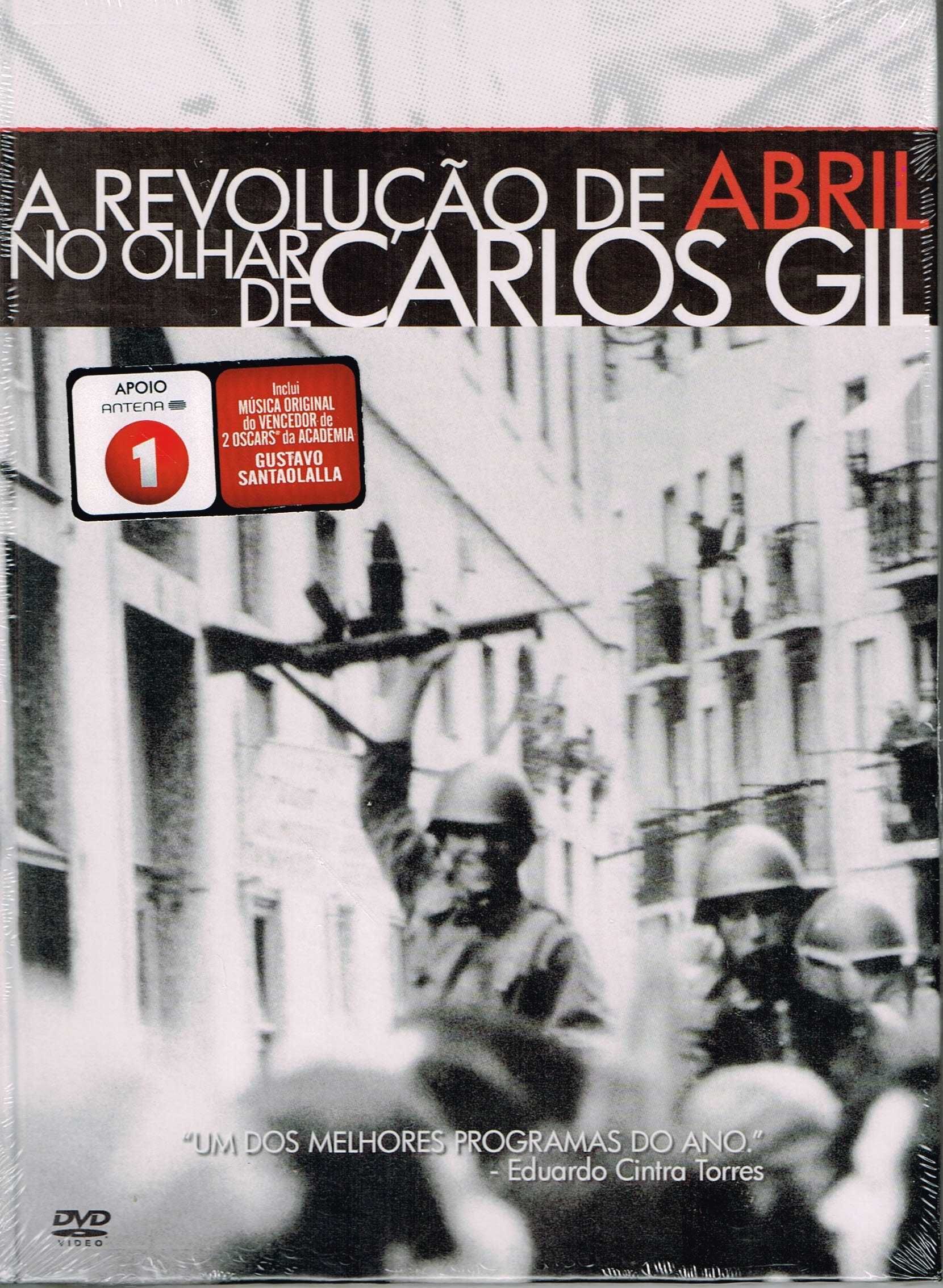 DVD: A Revolução de Abril no olhar de Carlos Gil - NOVO! SELADO!