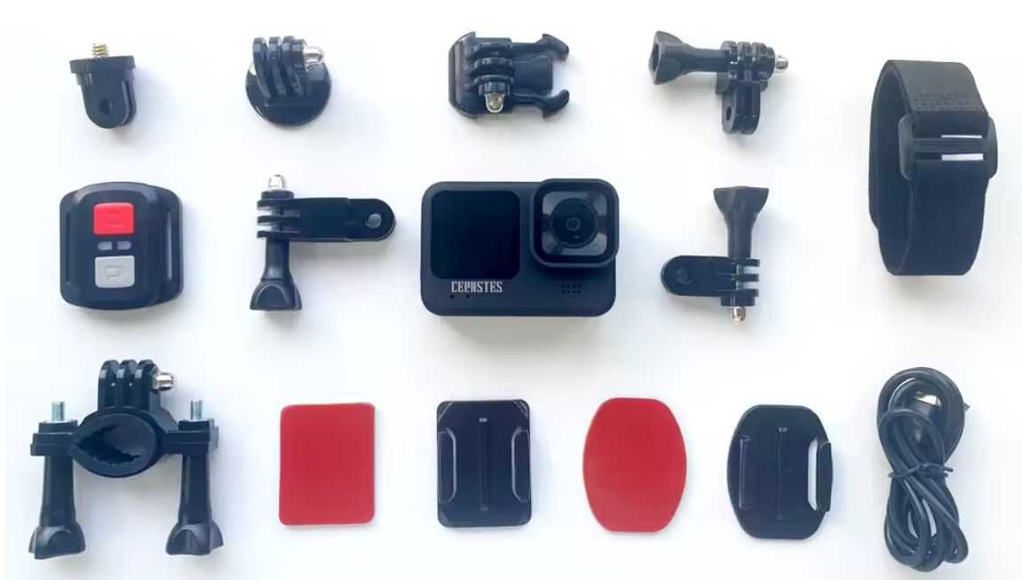Экшн камера CERASTES V11 5K 4K60FPS WiFi Waterproof, аналог GoPro