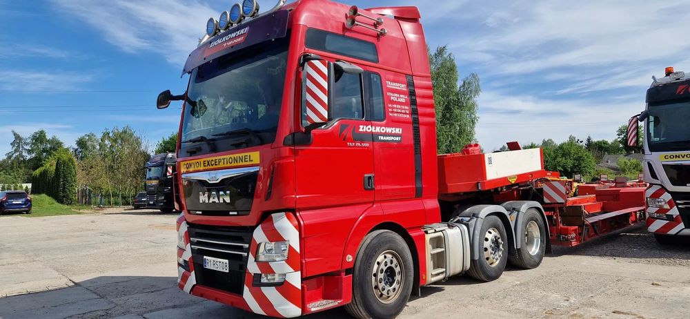 MAN TGX 26.560 xxl 3 osie Pucher  MAN Tgx 26.560xxl E6. Puscher