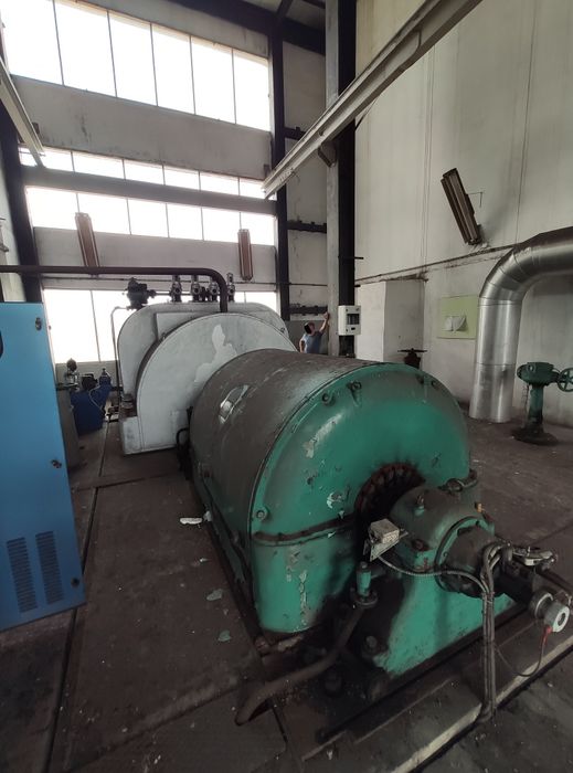 Turbogenerator parowy 2,5MW