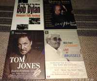 Музыкальные DVD 4 Bob Dylan Michel Legrand Tom Jones Quincy Jones