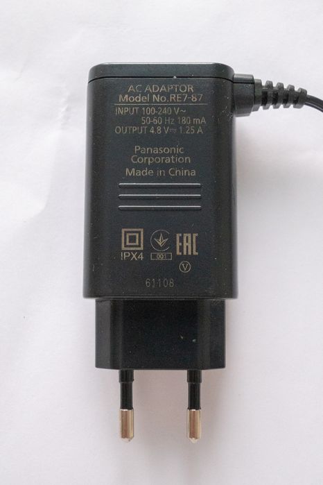 Зарядное устройство для бритвы Panasonic (RE7-87)