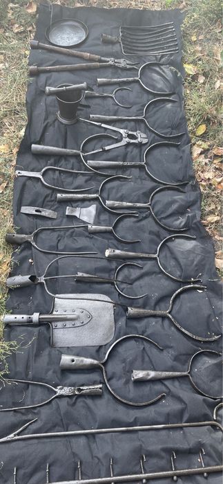 Ухваты рогачи  печные дверцы горшки