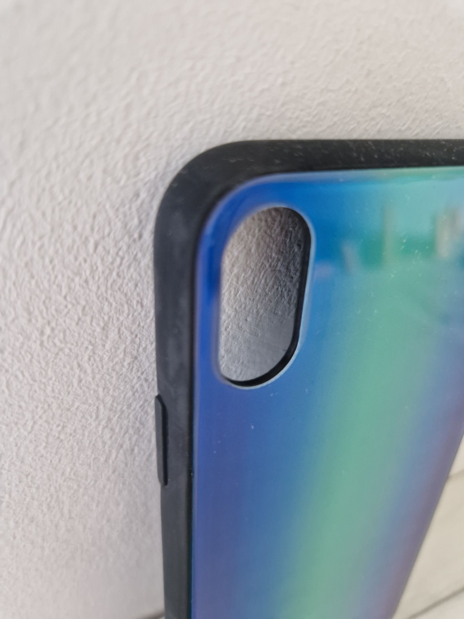 Etui Vennus Glass Case Reflect do Iphone X/XS Żółty