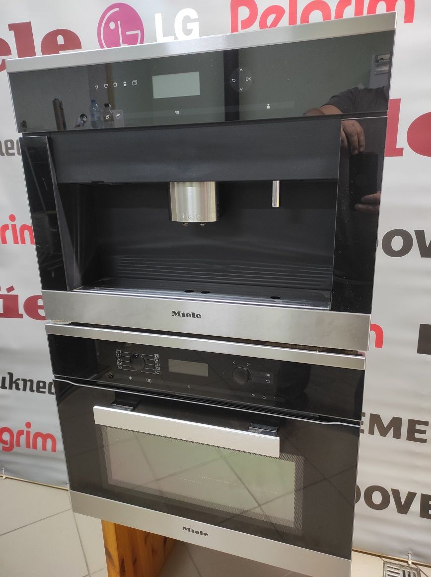 Комплект Духовка 2в1H 6200BM Кофеварка Мiele 6seria.CVA 6401 .
