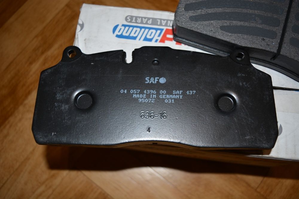 Колодки тормозные дисковые SAF, BPW оригинал