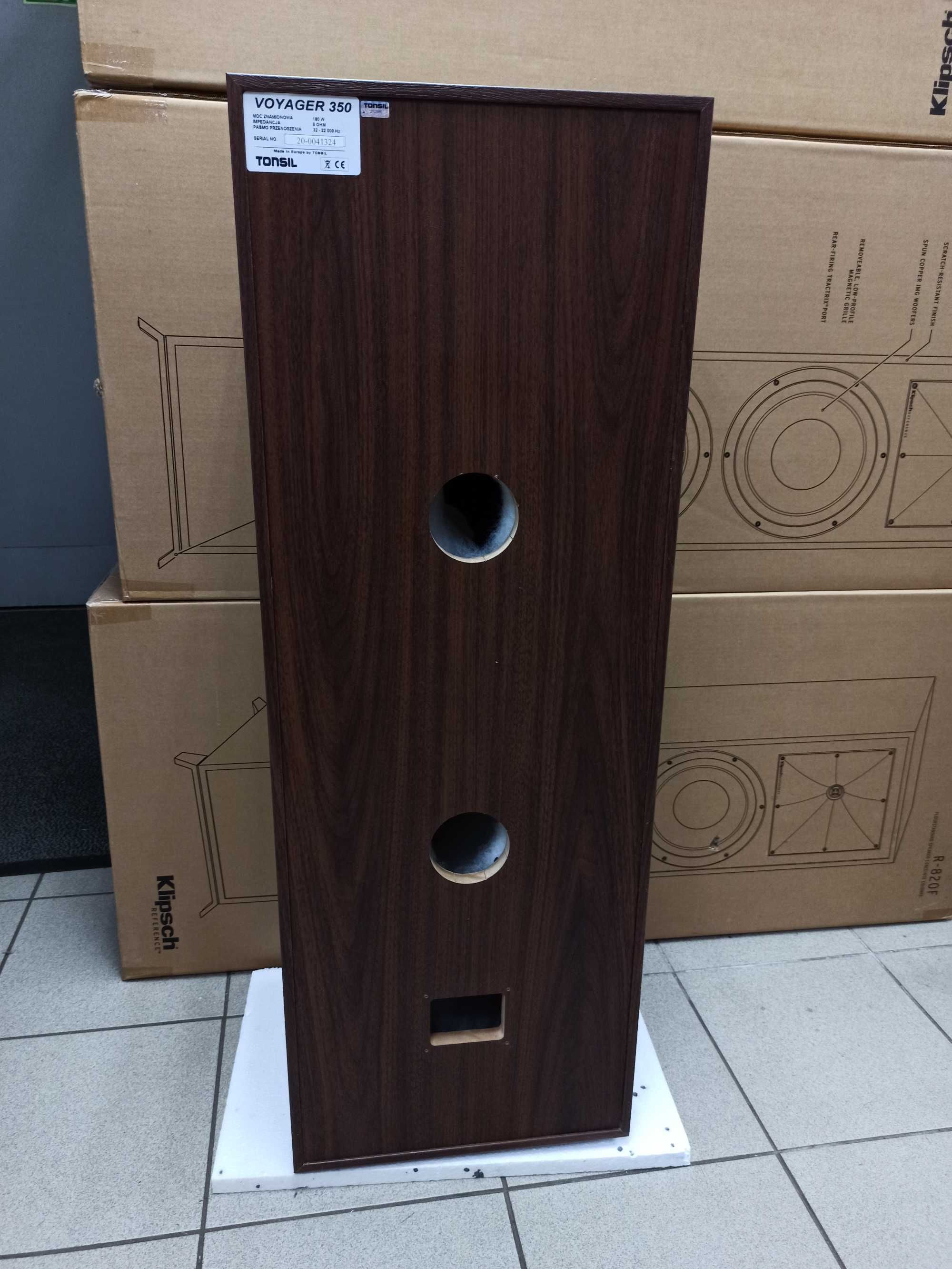 Obudowa kolumny Tonsil Voyager 350 Orzech 1 sztuka