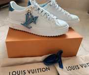 Louis Vuitton nowe, oryginalne, skórzane snikersy 38,5