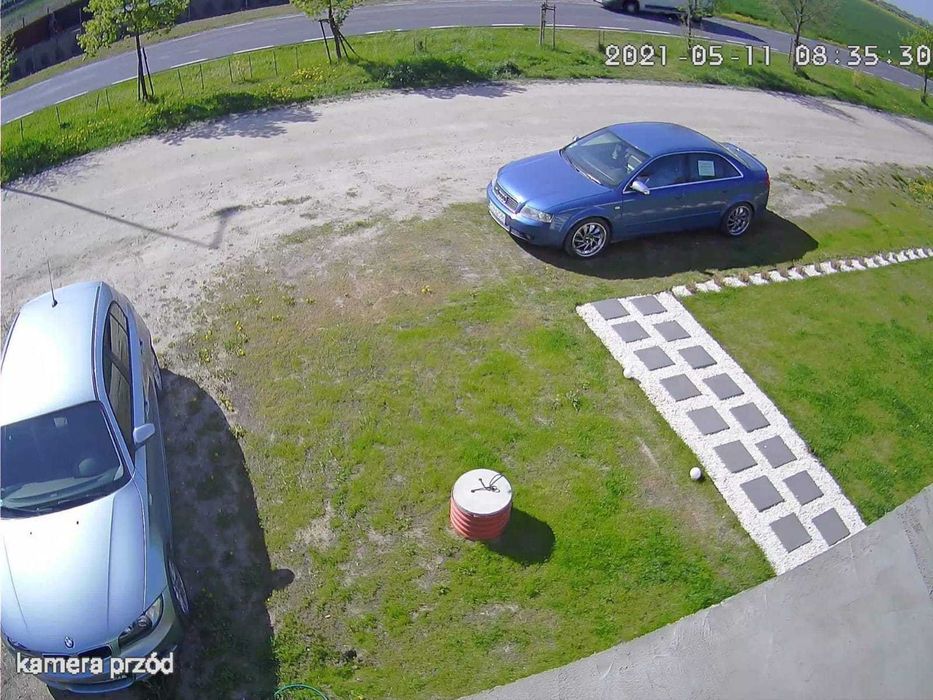 Kamera wifi 5MP zestaw monitoringu na działke z routerem  + 64gb