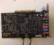 Creative Sound Blaster Audigy Pci (Placa De Som SB0240) 6.1 Channels