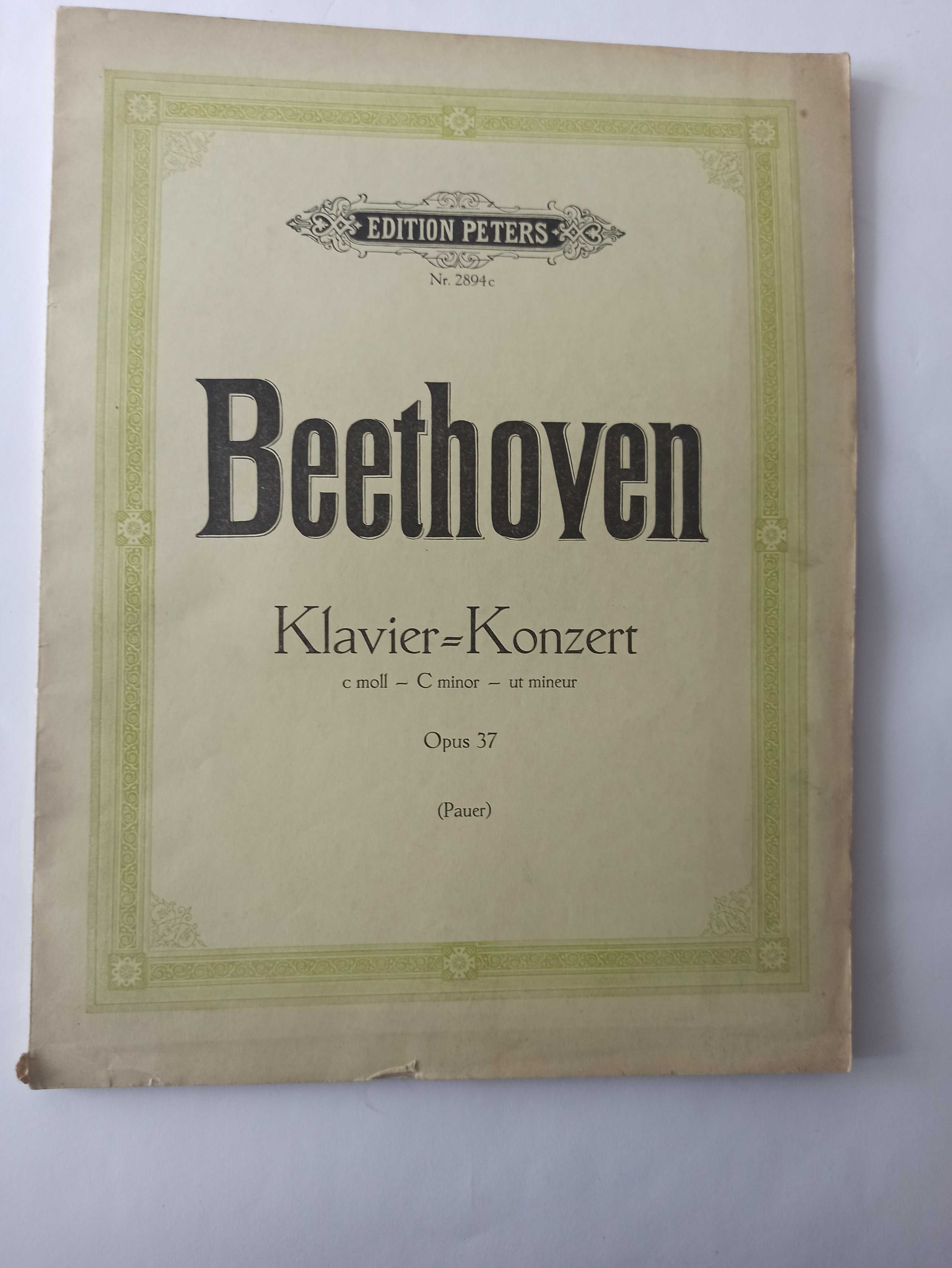 Beethoven, Koncert c- moll na fortepian