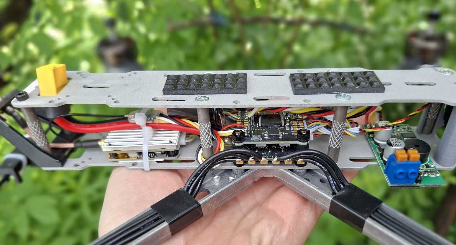 FPV 7 дрон фпв EMAX ECOII 1300kv spedix f405 60А новий elrs 915Mgz