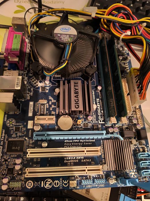 Płyta gigabyte +  intel xeon