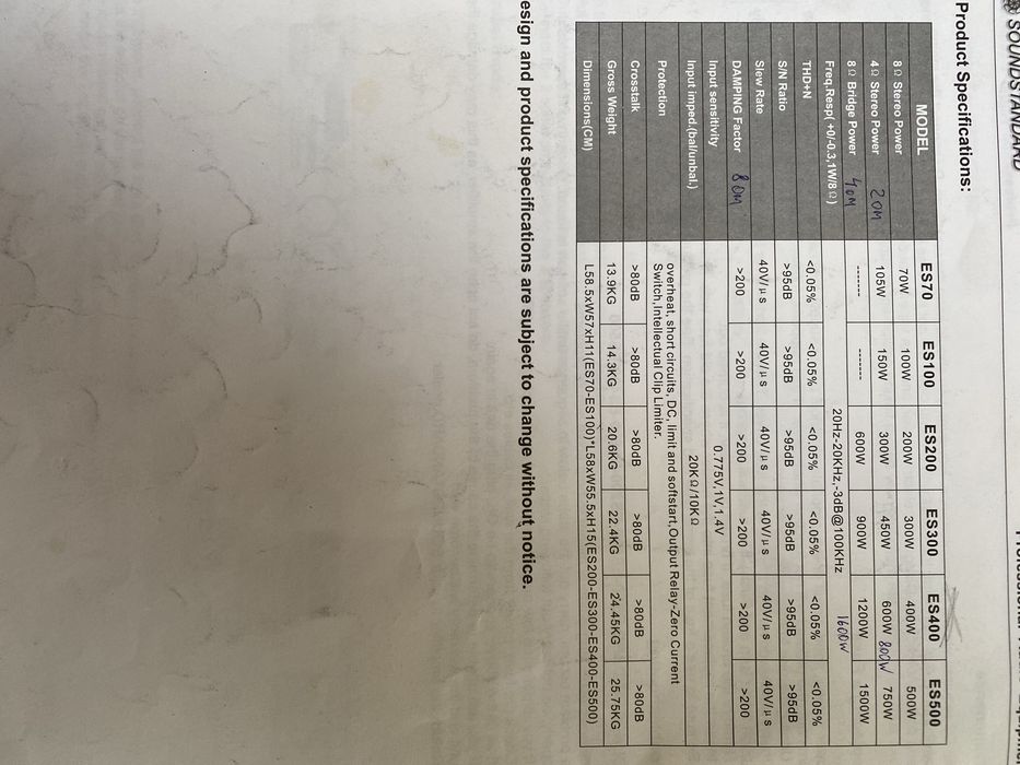 ТУрОВИЙ Підсилювач РЄК сs 2000