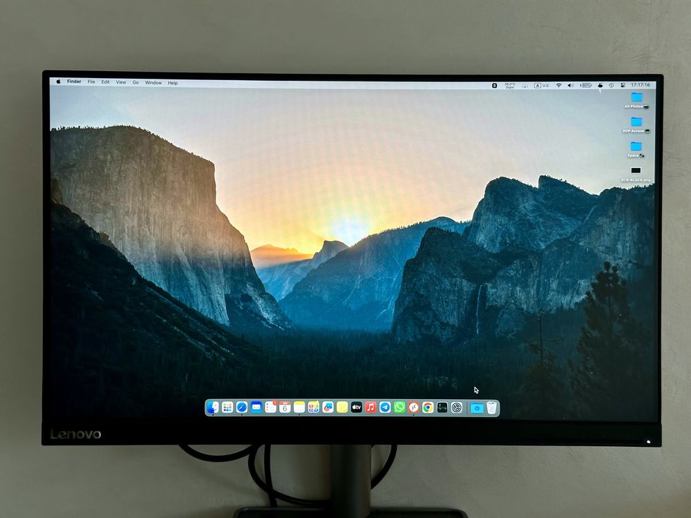 Продам монітор, 1440p, Lenovo L24q-35. 75Hz, QuadHD 23.8"