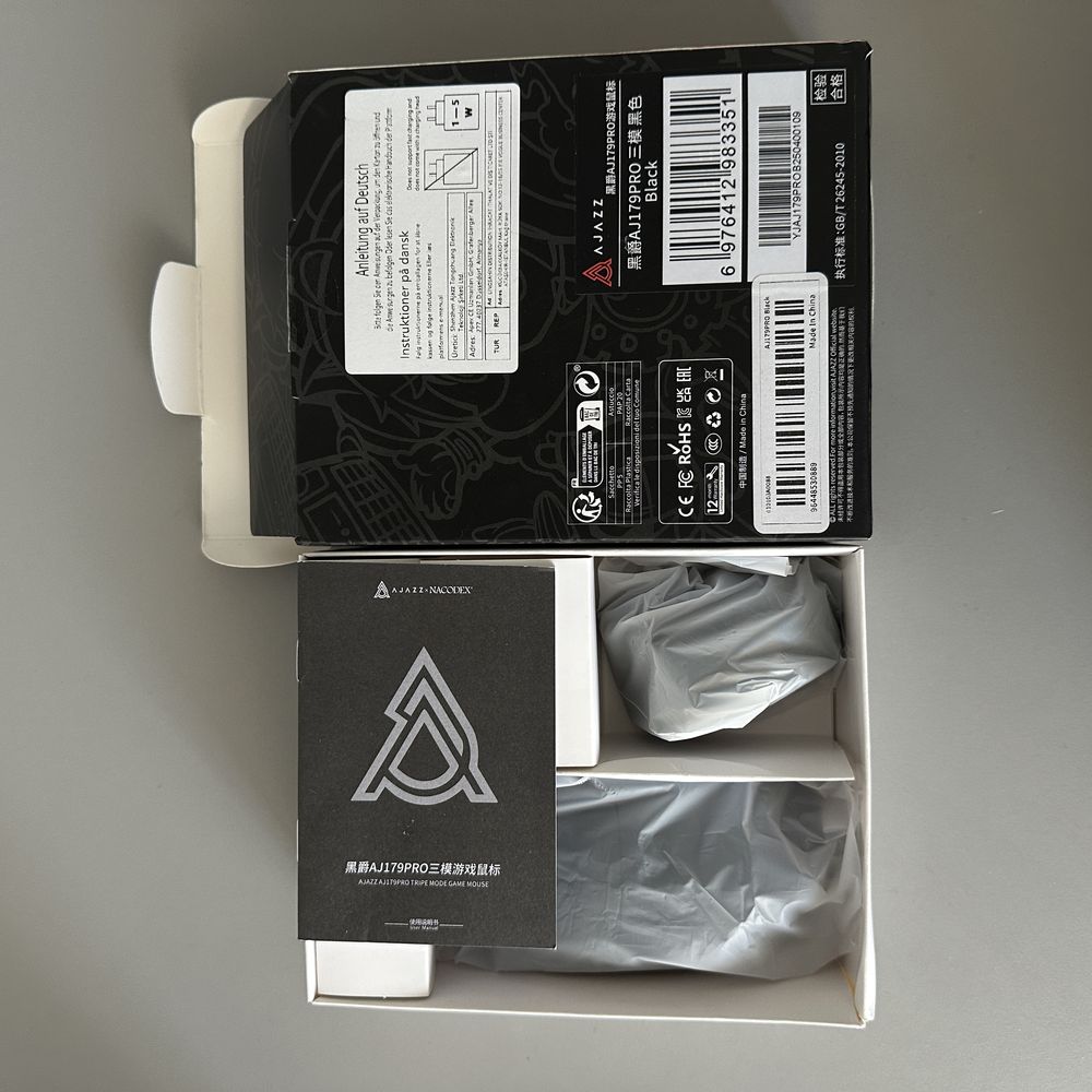 ‼️New Безпровідна ігрова мишка Ajazz AJ179 Pro (2.4\Bluetooth\USB]‼️