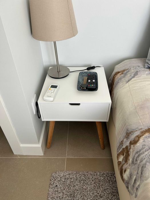 Quarto casal completo c/ cama 160x200 Com 2 colchões e sobre-colchão