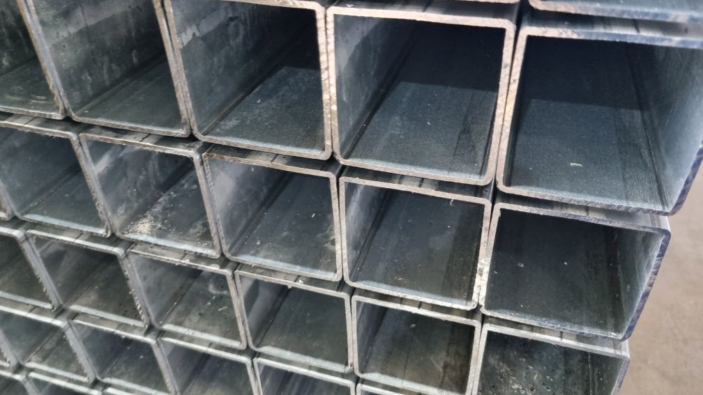 Słupek bramowy 80x80x2,0mm ocynkowany