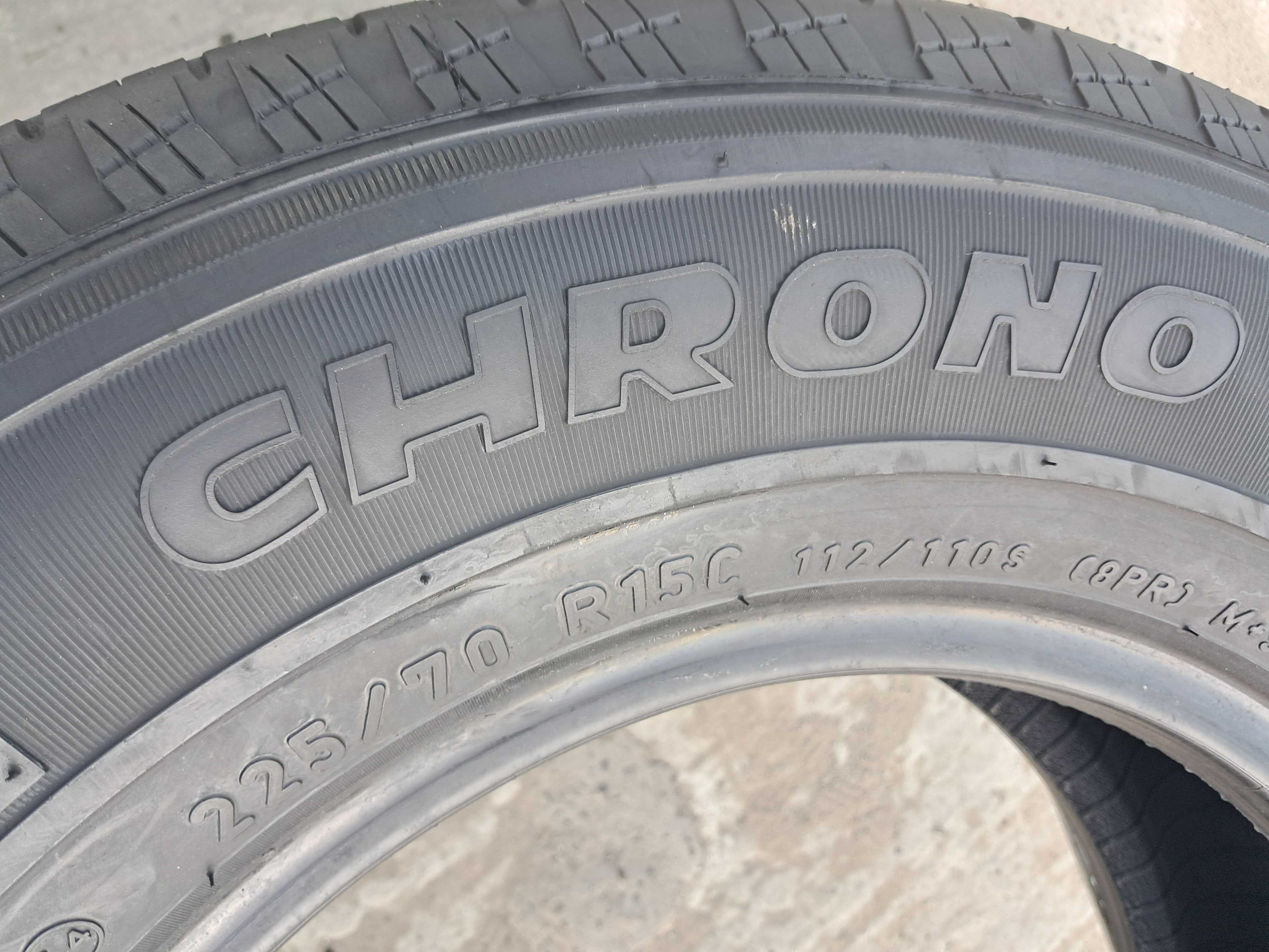 Резина всесезонна, 8.5мм, Pirelli Chrono Four Season 225\70 R15C