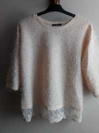 Łososiowy sweter. R. 38