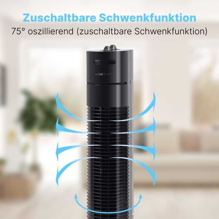 Вентилятор колонний Clatronic Germany таймер 35 Вт 80 см