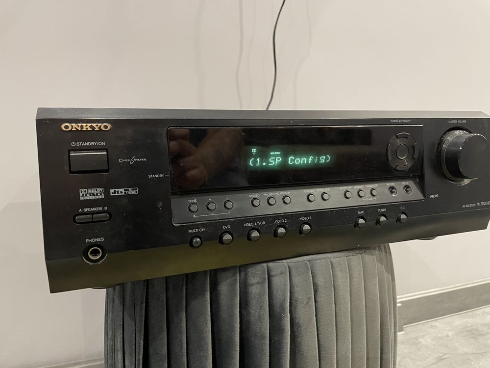 Amplituner Onkyo TX-SR304E Czarny/Cinema/Wys!