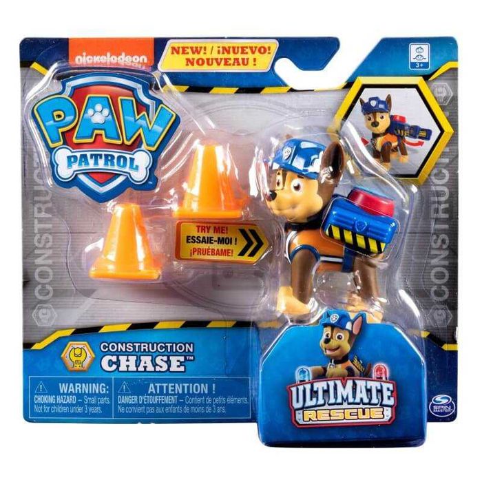 PSI PATROL Ultimate Rescue Figurka Akcji - CHASE – SPIN MASTER