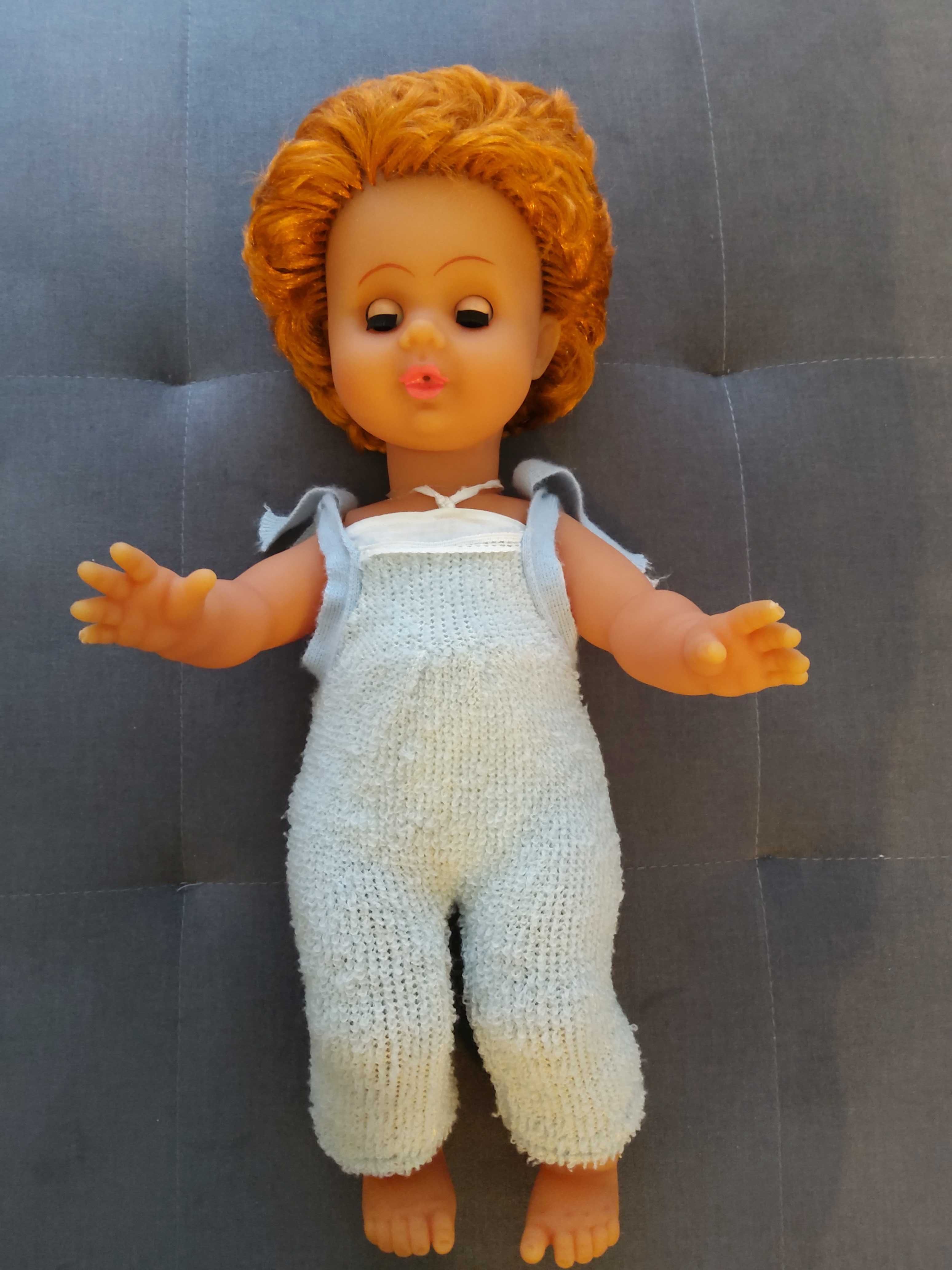 Unikalna gumowa lalka chłopiec 45 cm