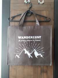 Eko torba ręcznie malowana torba na zakupy shopper bag handmade wander