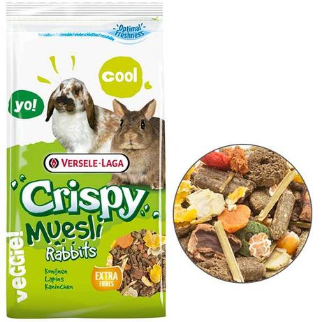 Versele-Laga Crispy Muesli КРОЛИК (Cuni) корм для карликовых кроликов