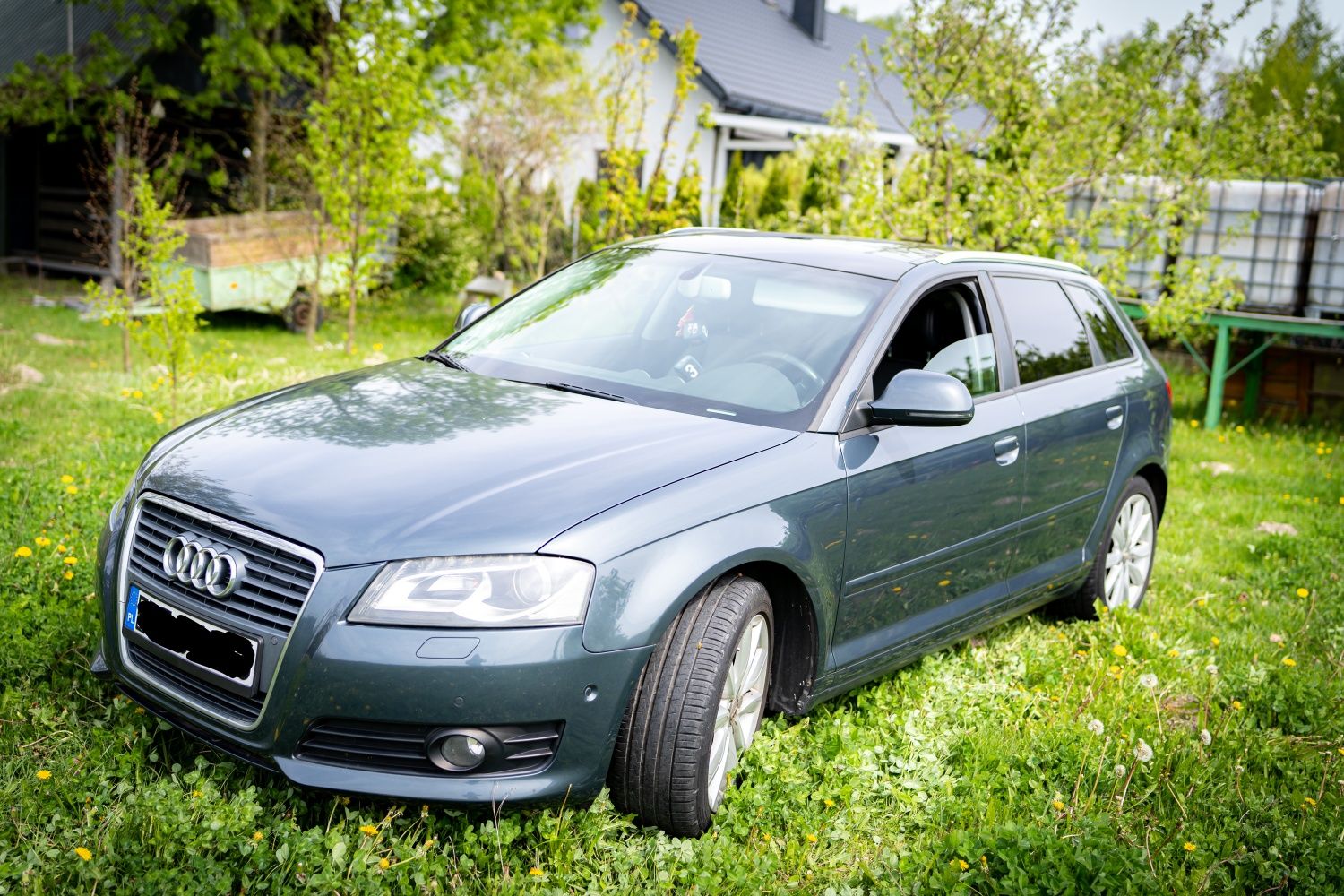 Ładne Audi A3 8P, 2.0 TDI 170KM, 2008 lift, nie S-Line, bogata wersja