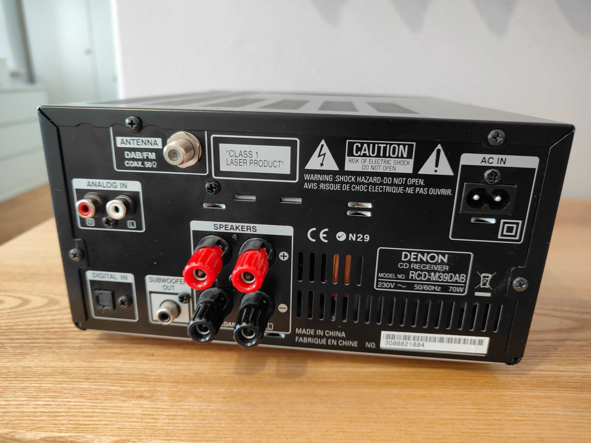 Wieża Stereo Amplituner Denon RCD-M39DAB