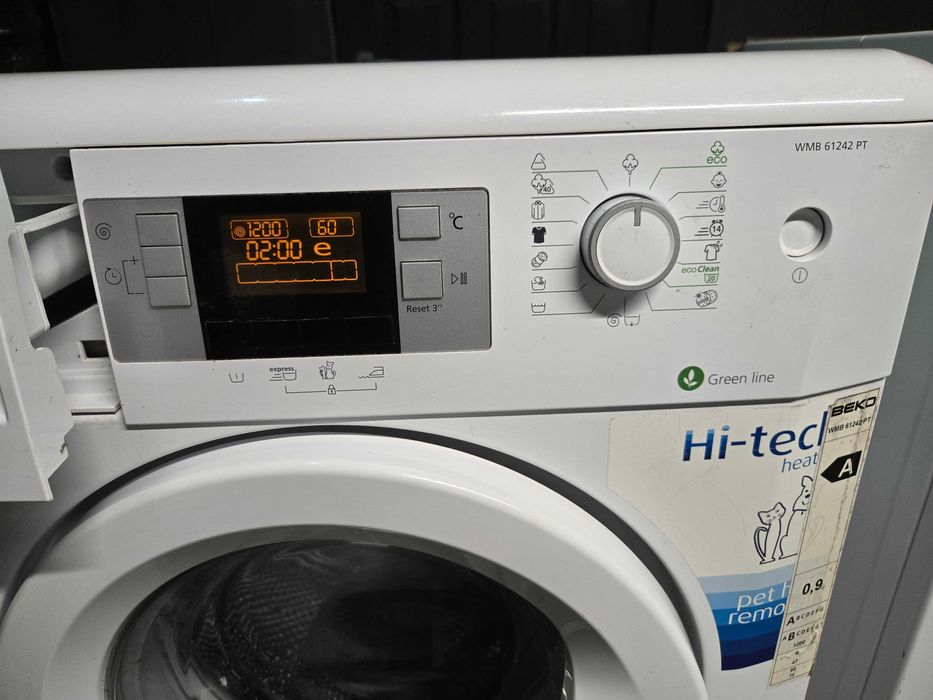 Pralka Beko . Wsad 6kg/1200. obr. Polskie menu.Gwar. A 2 plus.