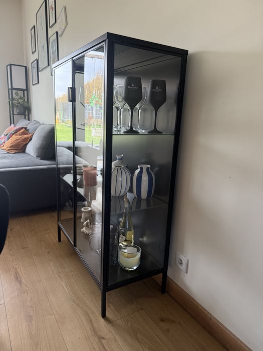 Regał szklany ikea rudsta