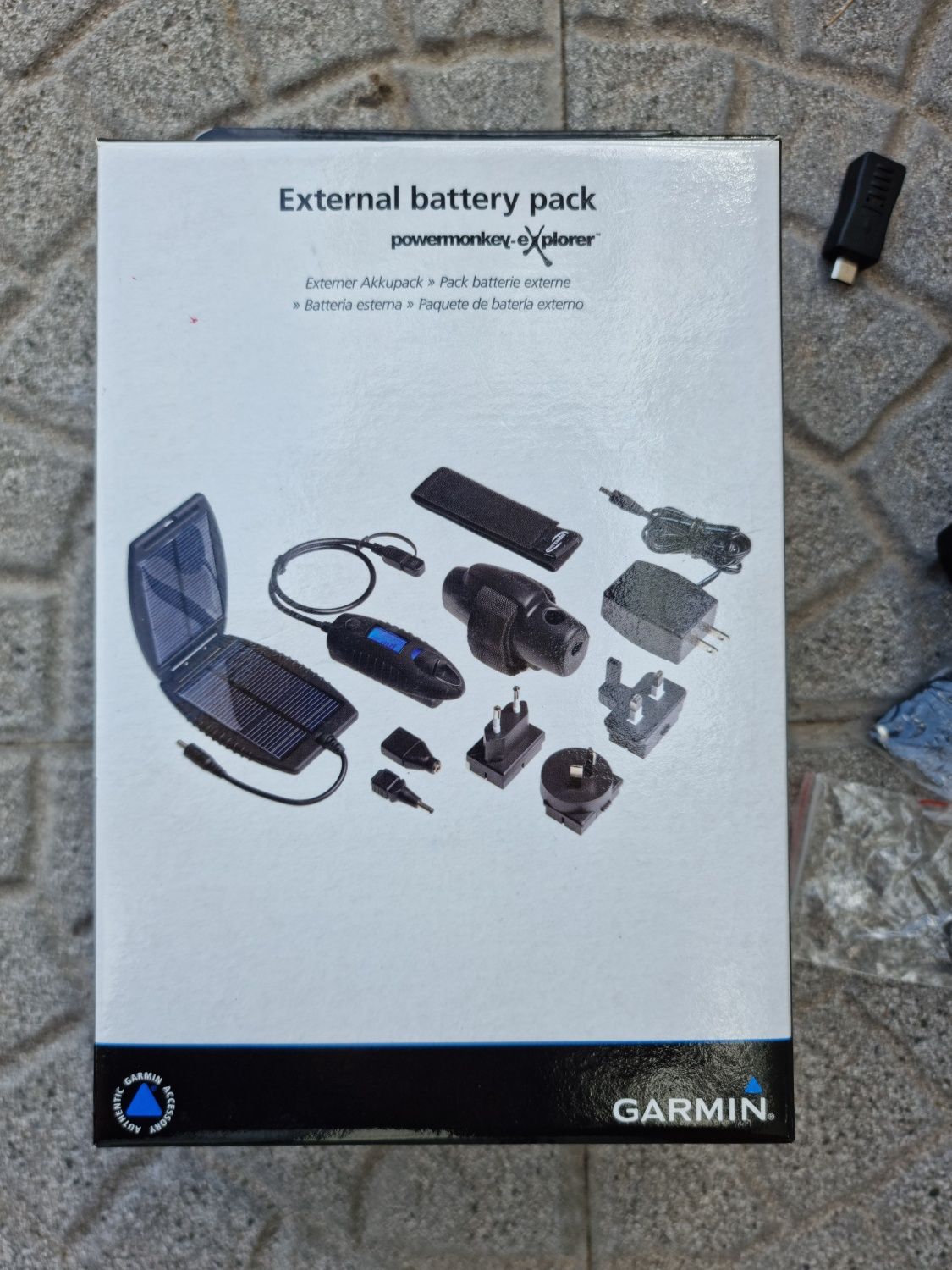 Garmin External battery pack.