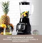 Blender kielichowy Gourmetmaxx 350 W czarny