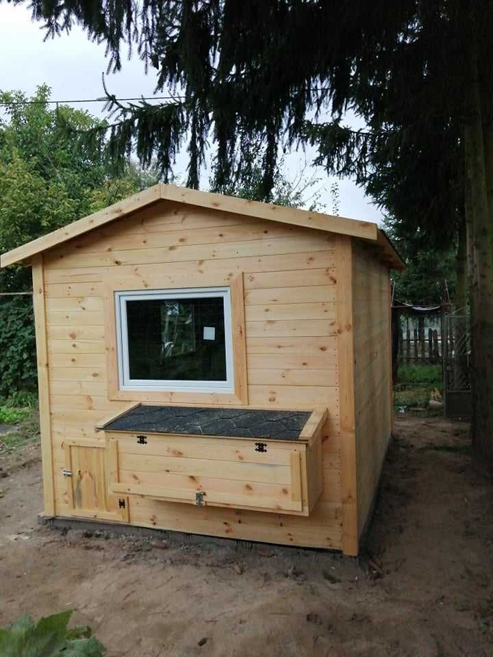 Kurnik Dla Kur 300x200x210h producent WoodStuff dla 30 KUR