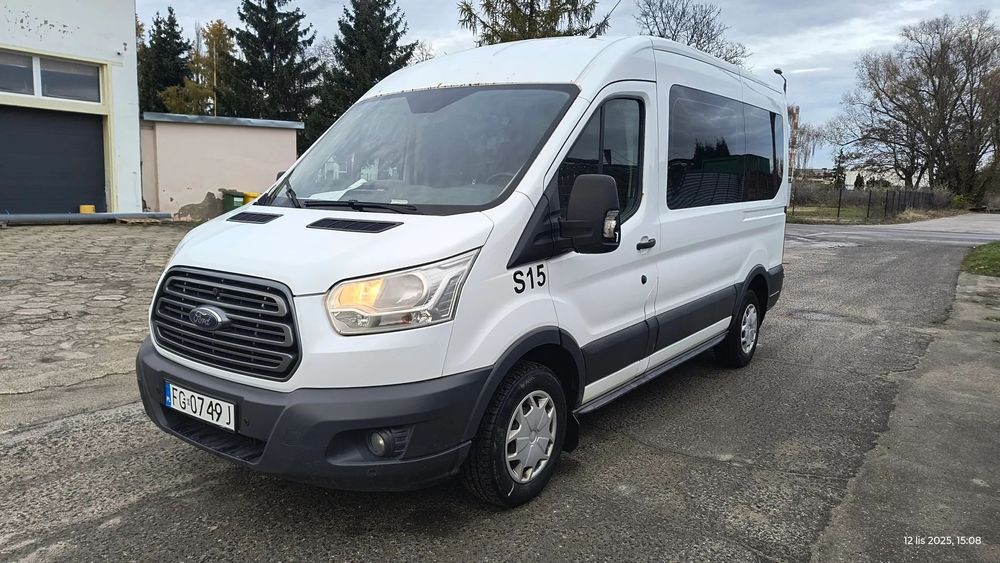 Ford Transit  FV 23% 9 osób. Salon PL. Rejestracja 06.2018