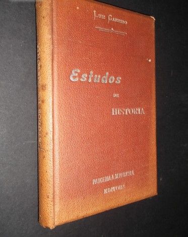Garrido (Luiz);Estudos de História e de Literatura