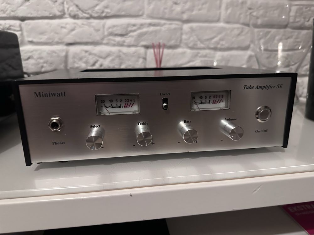 Wzmacniacz  lampowy SE Miniwatt 4W