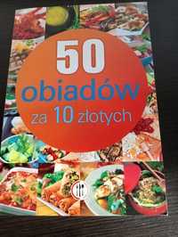 Książka 50 obiadów za 10 zł