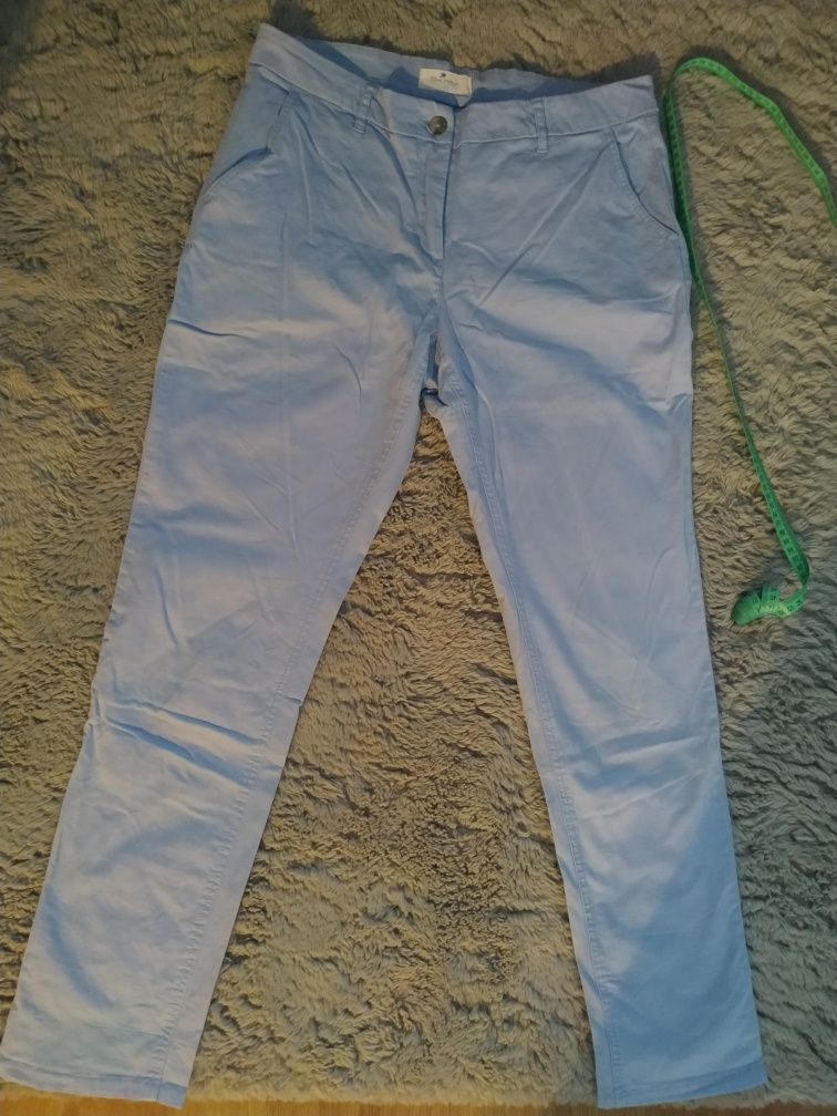 Spodnie chinos błękitne Blue Motion rozm. 42